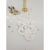 Gold Glitter Wax Seals - Little Added Touches