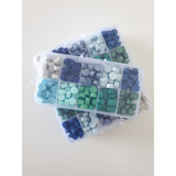 Green & Blues Wax Seal Bead Set - Little Added Touches