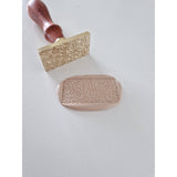Large Oblong Rose Wax Stamp - Little Added Touches