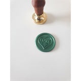 Love Heart Wax Stamp - Little Added Touches
