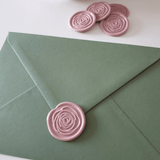 Peony Self Adhesive Wax Seals - Little Added Touches