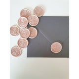 Peony Self Adhesive Wax Seals - Little Added Touches
