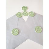 Pink Heart Wax Seals - Little Added Touches