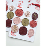 Red and Pink Rose Wax Seal Set - Little Added Touches