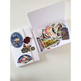 Retro Scrapbook Gift Set - 40pcs - Little Added Touches