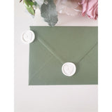 Simple Heart Wax Seals - Little Added Touches