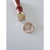 Small 3D Ginko Biloba Wax Stamp - Little Added Touches