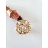 Snowy Stag Christmas Wax Stamp - Little Added Touches