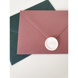 Wedding Initial Wax Seals - Little Added Touches