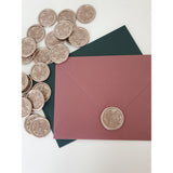 'With Love' Wax Seal Stickers - Little Added Touches
